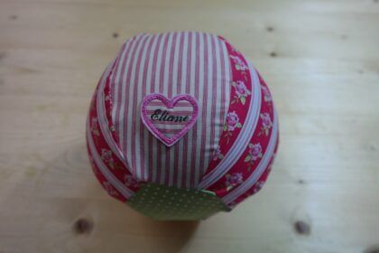 Ballonhülle Rosen-Streifen
