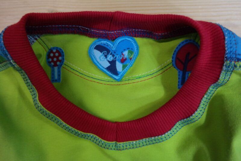 Elefanten-Pullover grün-türkis – Bild 5