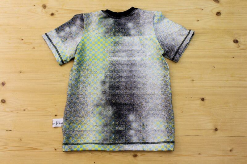 T-Shirt Löwe grau-grün – Bild 3