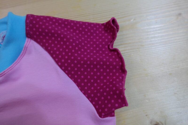 Eulen-T-Shirt rosa-türkis – Bild 6