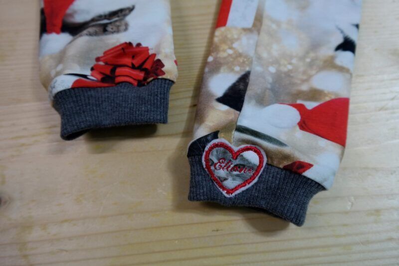 Longshirt & Stulpen Weihnachtskatzen – Bild 6