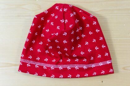 Beanie Anker rot