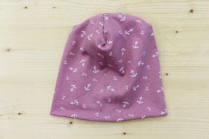 Beanie Anker rosa